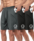 Athletic basketball short 3pk